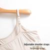 Women's Summer Modal Camisole with Built-In Bra Pads - Versatile One-Piece Base Layer and Anti-Exposure Pajamas