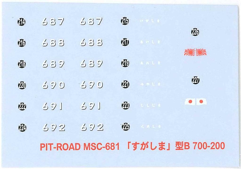 Pit Road Skywave Series Maritime Force Minesweeper Set Plastic Model Limited Distribution ML20 1/700 Self-Defense Sugashima-class 2-piece