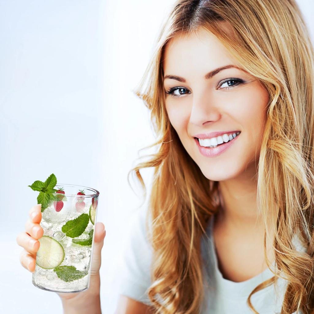 1-6pcs 300ml Strawberry Coffee Mugs Cute Glass Cup with Straw Creative Transparent Water Drinking Student Milk Gift Drinkware