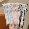 2Pcs Butterfly Tassel Baby Girl Hair Clips Sweet Long Ribbon Pearl Duck Tongue Clips Princess Sided Clips Kids Hair Accessories