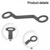 Clutch Removal Tool Double Head Wrench Pulley Hex Nut Wrench Easy To Use