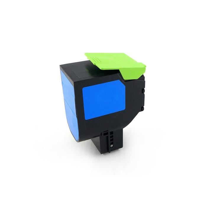 Green2Print - Toner Cyan - Rendement 3000 Pages - Compatible Lexmark CS310N CS310DN