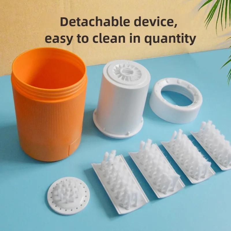 Portable Dog Grooming Outdoor Dog Paws Cleaning Tool Intelligent Automatic Foot Washing Foot Bath Cup Detachable Durable Easy To Clean Pet Supplies