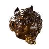 Auspicious Pixiu Color-Changing Tea Pet Ornament for Wealth, Kung Fu Tea Set Accessory, Tea Tray/Table Decoration, Nourishable with Water.