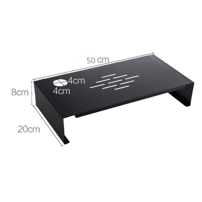 Support de moniteur d'ordinateur en métal avec support de levage pour écran PC, organisateur de rangement pour bureau, claviers, imprimante pour le bureau