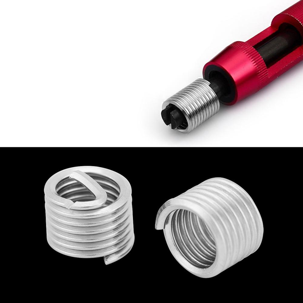 100pcs Metric Thread Helicoil Kit Precision Fit Wire Thread Sleeve  Stripped Thread Fixing