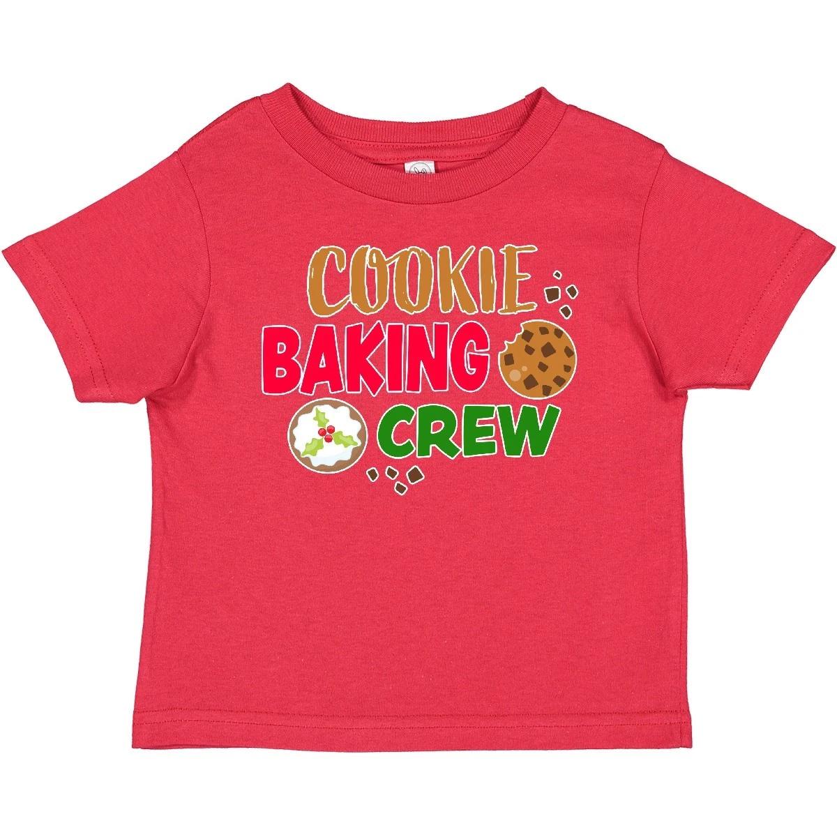 Inktastic Christmas Cookie Baking Crew Baby T-Shirt Merry Bake Cookies Holiday I 150