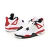 DH6927-161 Nike Air Jordan 4 Retro Red Cement Fire Black Neutral Grey (Men's)