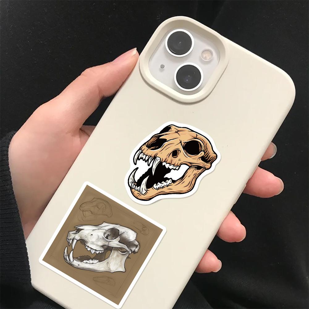 10/30/50pcs Gothic Vintage Skull Witch Stickers Dark Aesthetic Graffiti Decals for Skateboard Phone Laptop Car Cool Sticker Pack