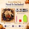 Resin Pearls DIY Pearl Art Kit Preprinted Canvas Halloween Pearl Art  Seasonal Home Decor