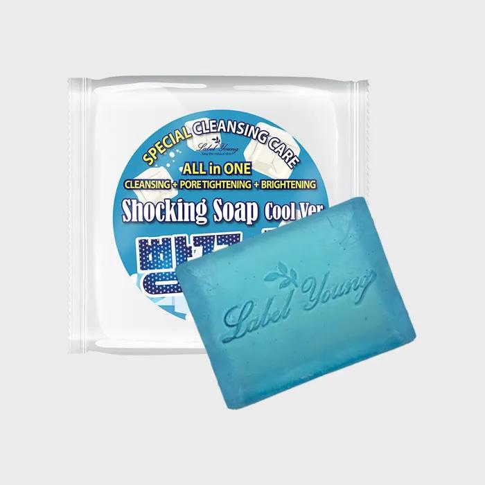 [Label Young] Shocking Soap Cool Version (Bbangku Soap Cool Version) / Pore/Sebum/Blackhead Care