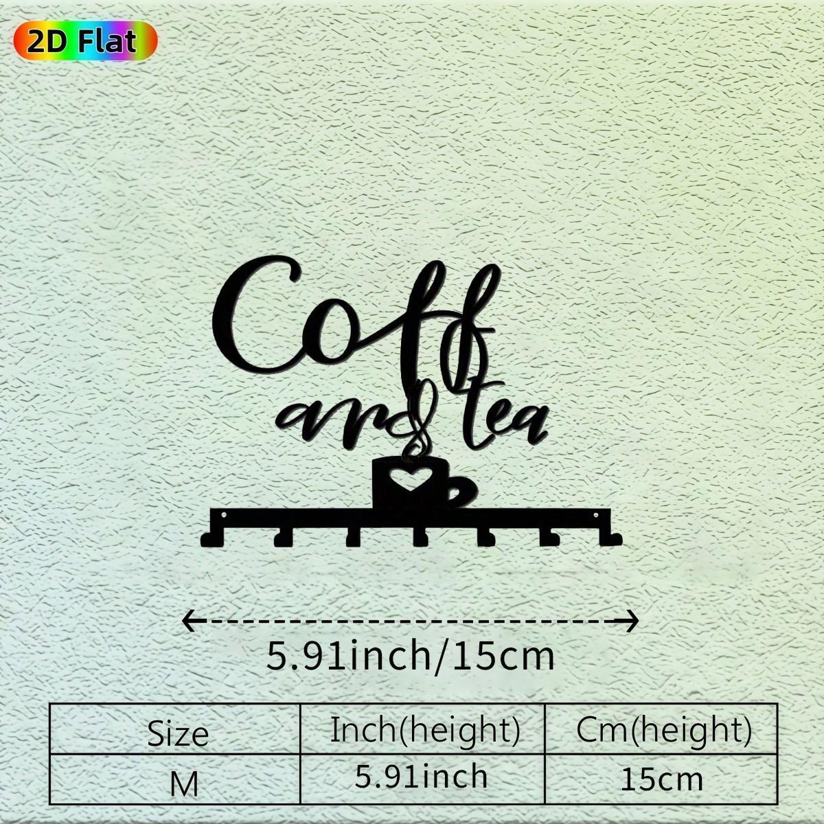 

Iron Key Hook Wall Rack 7 Hooks Kitchen Storage Rustproof Decorative 11x15