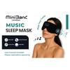 Bluetooth 5.3 Music Eye Mask with Stereo Sound and Light Blocking for Sleep Aid and Eye Protection.