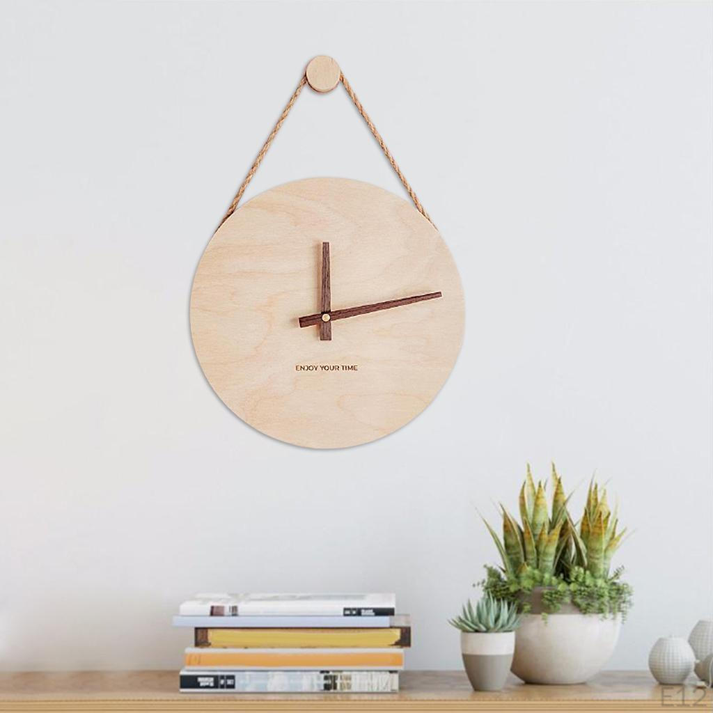 Decorative Wall Non-Ticking Digital Battery Operated Round Easy to Read /Office/