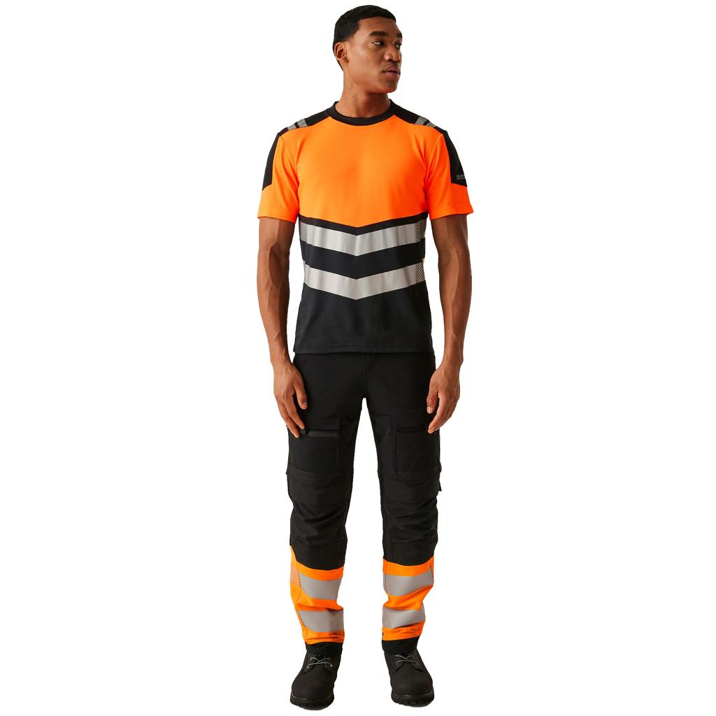Regatta Mens X-Pro Bamboo Hi-Vis Vest