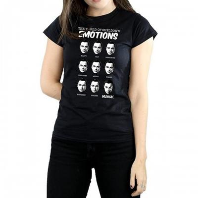 Womens/Ladies Emotions Sheldon Cotton Boyfriend T-Shirt