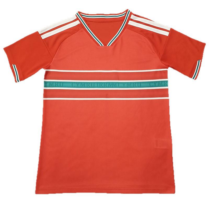 Wales Home Short Sleeve Football Jersey - World Cup 2627 Fan Edition, Sizes S-4XL