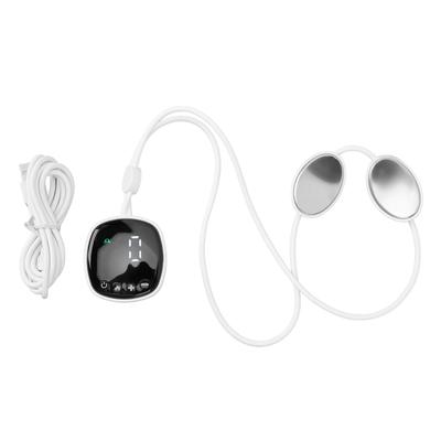 Electric Pulse Neck Massager Pendant Shape Mini Hot Compress Massager for Shoulder Arm Leg