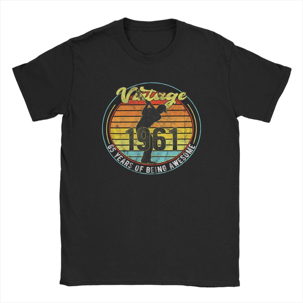 Vintage  Text th Birthday Unisex T Shirts  Humor Tee Shirt Short Sleeve Round Collar TShirts Cotton New Arrival Tops
