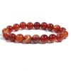 Regali Festivi Bracciale con Perle di Apatite Blu Pietra Naturale Gioielli alla Moda Rilassanti Per Uomo e Donna Accessorio Semplice Versatile per l'Uso Quotidiano