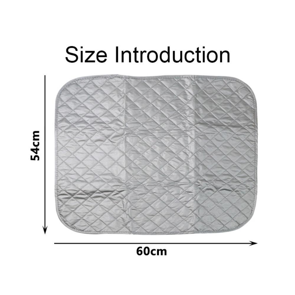 Portable Iron Board Replacement Ironing Mat Clothes Protector Heat Resistant Iron Board Dryer Mat Tabletop