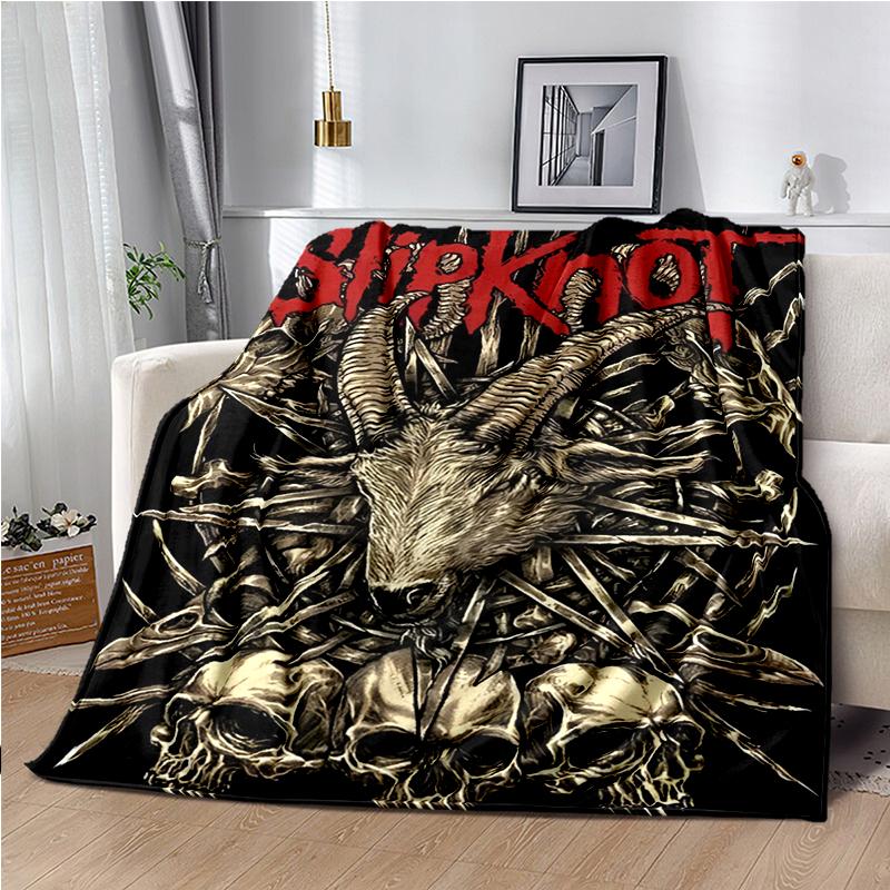 Coperta con Motivo Heavy Metal per Bambini Divano Letto Casa Viaggio Picnic Escursionismo Coperta Super Morbida in Flanella Regalo di Compleanno
