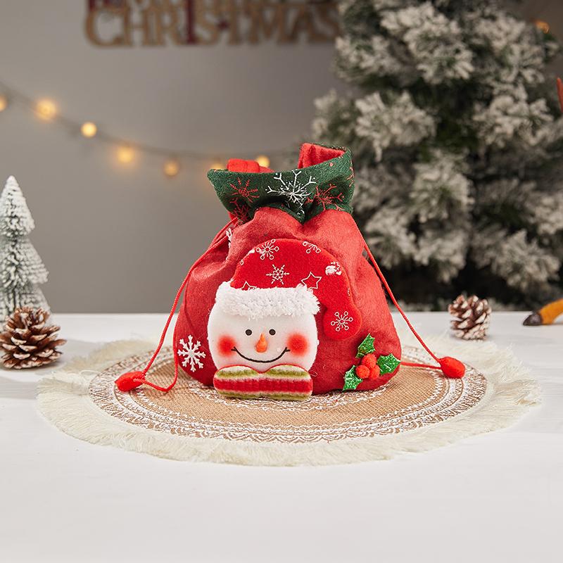 Christmas Gift Bag Christmas Eve Portable Apple Bag Candy Bag Safe Fruit Packaging Box Small Gift Bag