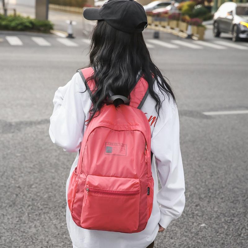 Schoolbag women's travel lightweight high-value mountaineering bag foldable backpack men's travel backpack men's outdoor lightweight schoolbag