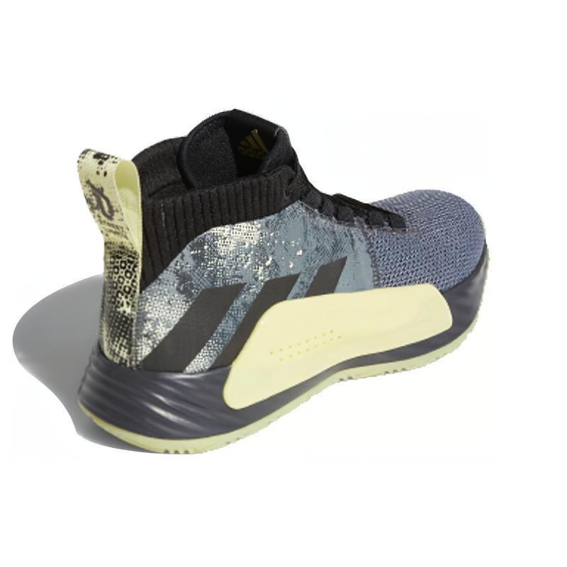 Adidas Dame 5 Grey Yellow Sneakers EF8664