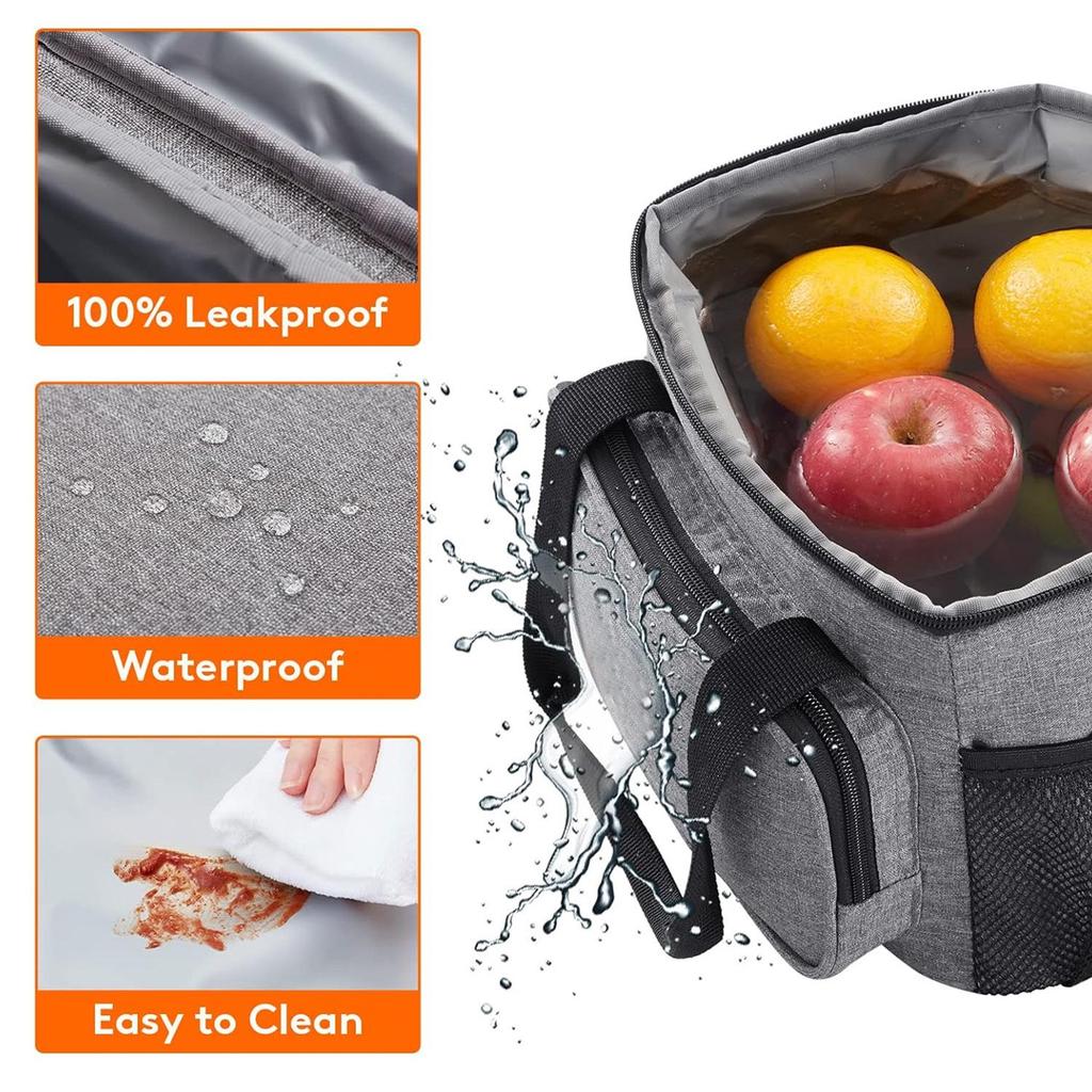 New Large Capacity Insulated Picnic Cooler Bag for Outdoor Use