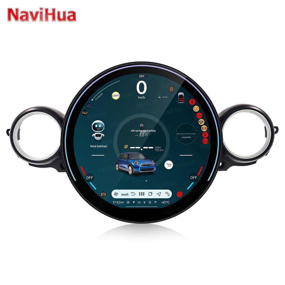 

Compatible for BMW Mini F54/F60/R56/R60 Round Screen Center Console Navigation System Qualcomm 4+64G