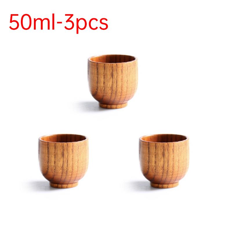 100 ml Dřevěný šálek s velkým břichem Kreativní vzor Dřevěné masivní dřevěné ručně vyřezávané šálky na čaj proti opaření Jednoduché voňavé originální nádobí