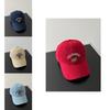 Colifanria Bear Embroidered Cotton Baseball Hat With Adjustable Fit For Sun Protection And Fashion