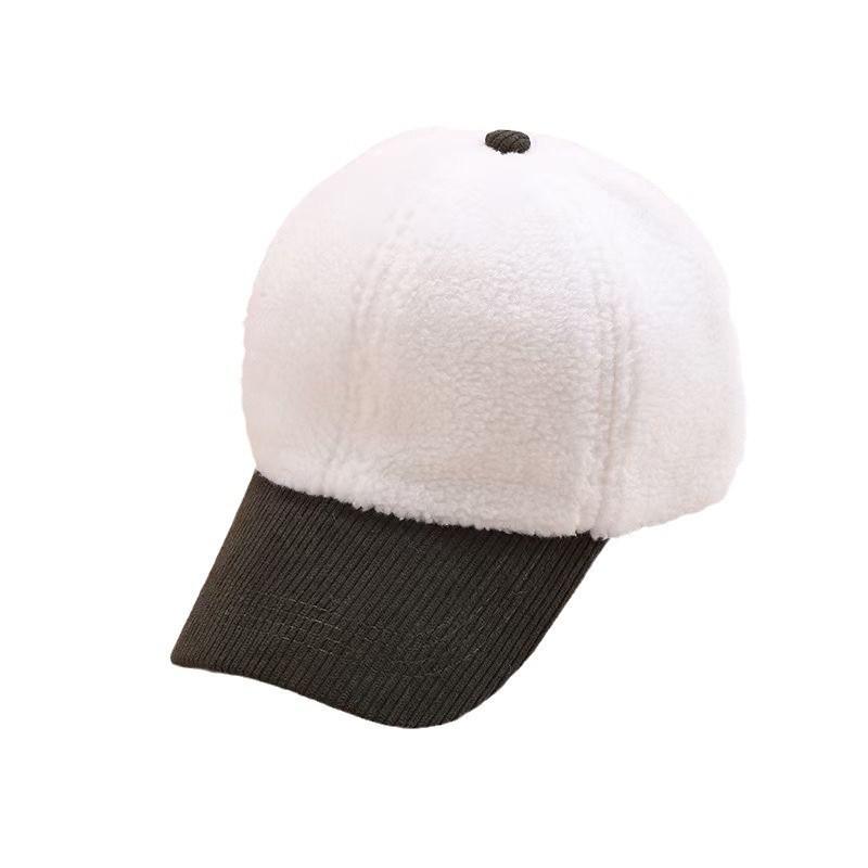 Autumn and Winter Cotton Autumn and Winter New Style Patchwork Baseball Cap Hip Hop Patchwork Cap  Street Dance Cap