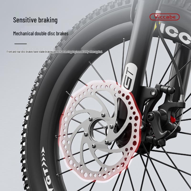 20 Inch Variable Speed Mountain Bike for Children Ages 7-11