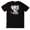 T-Shirt Cute Baby Dragon Motif CottonWill Be Opened In a New Window or Tab