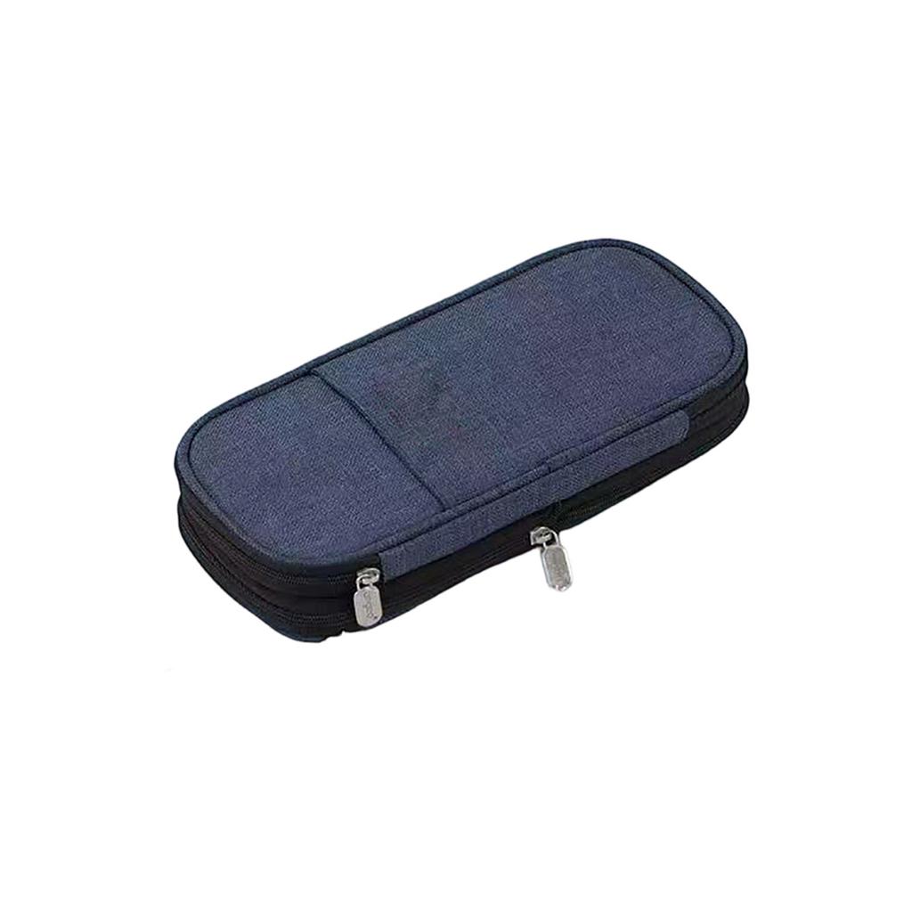 High-value Japanese Style Large-capacity Pencil Case Korean Version Junior High School Student Canvas Stationery Bag Boys And Girls Cute Pencil Case