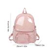 Oxford Stoff Stern Rucksack Druck Transparent Itabag Lässiger Nylon Rucksack Damen