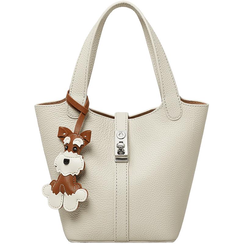 Bucket Bag 2025 New Women's Bag Autumn Winter Fashion Versatile Handbag Versatile Basket Bag Single Shoulder Crossbody Bag