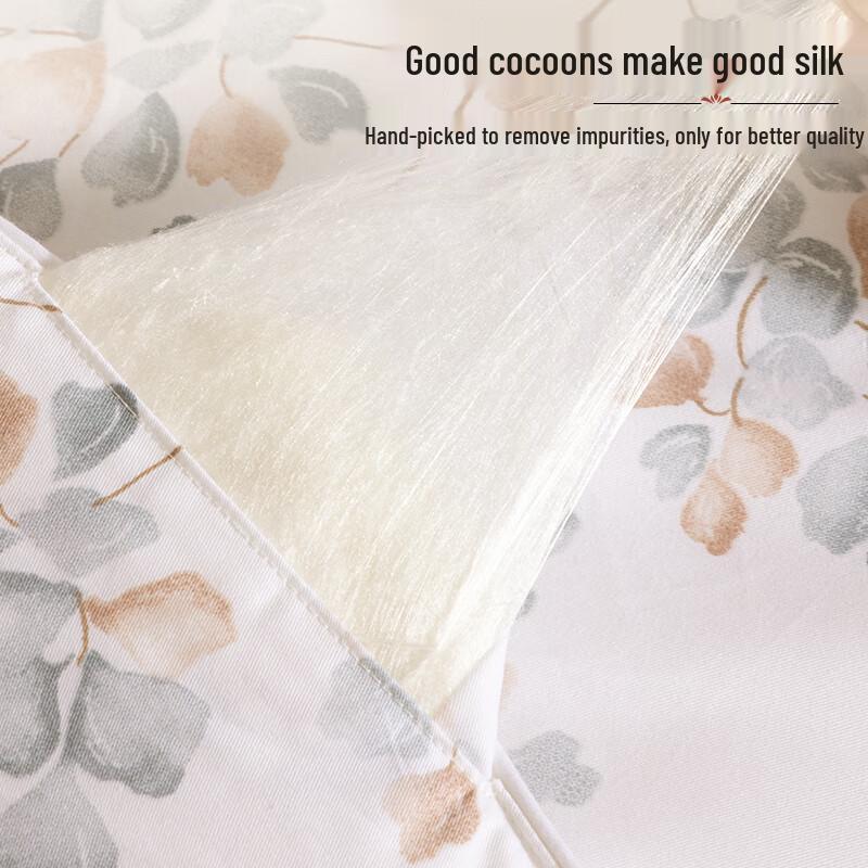 Chanhua Niangniang Cotton Printed Mulberry Silk Duvet