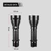 2000000LM Tauch-Taschenlampe Superhelle Taschenlampe LED Professionelles Tauch-Blitzlicht Tauchlampe IPX8 Wasserdichte LED-Taschenlampe