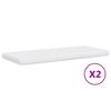 Vidaxl Sofa Rozsuwana Z Materacami, Jasnoszara, 80X200 Cm, Tkanina