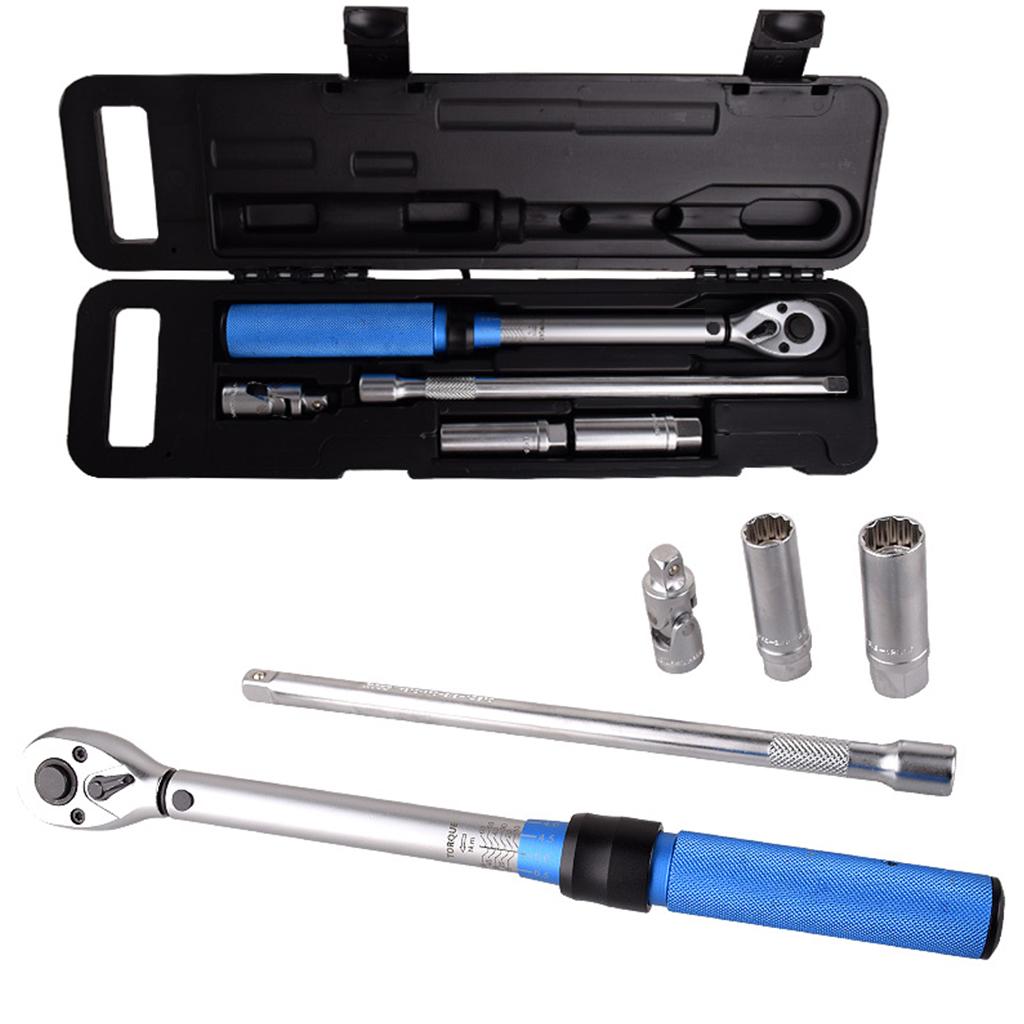 Drive Click Torque Wrench Set Wear-resistant 1/4 Inch Drive Click Torque Wrench Set Mini Ratchet Wrench