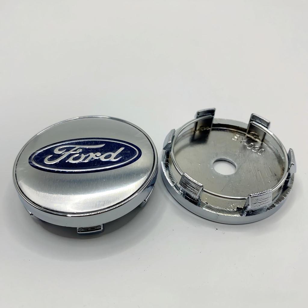 Ford 60mm Wheel Hub Center Caps - Custom Logo Cover