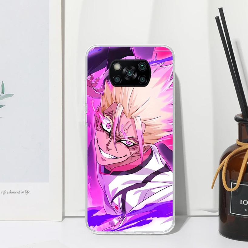 Blue Lock Shidou Ryusei Phone Case For Xiaomi Poco X7 X6 X5 M7 M8 Pro F7 Ultra Redmi 15C 15 13C 13 12C 12 10 10C 10A Art Fundas