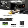 Audio Fiber Optic Cable Digital Optical Adapter SPDIF for Player TV Soundbar