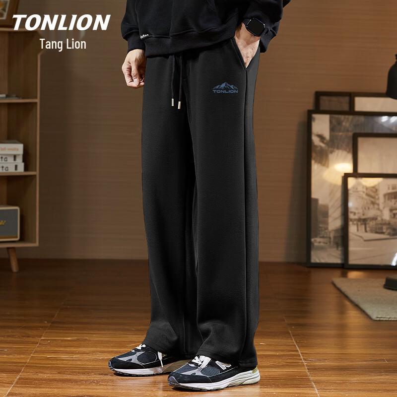 TonLion Men's 2026 Loose Fit Wide-Leg Casual Pants