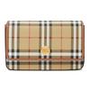 Leather Handheld Shoulder Bag, Crossbody Bag Regular Women's Beige 80704211