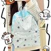 Schoolbag new backpack female junior high school student schoolbag large capacity high value backpack small fresh star printed bag