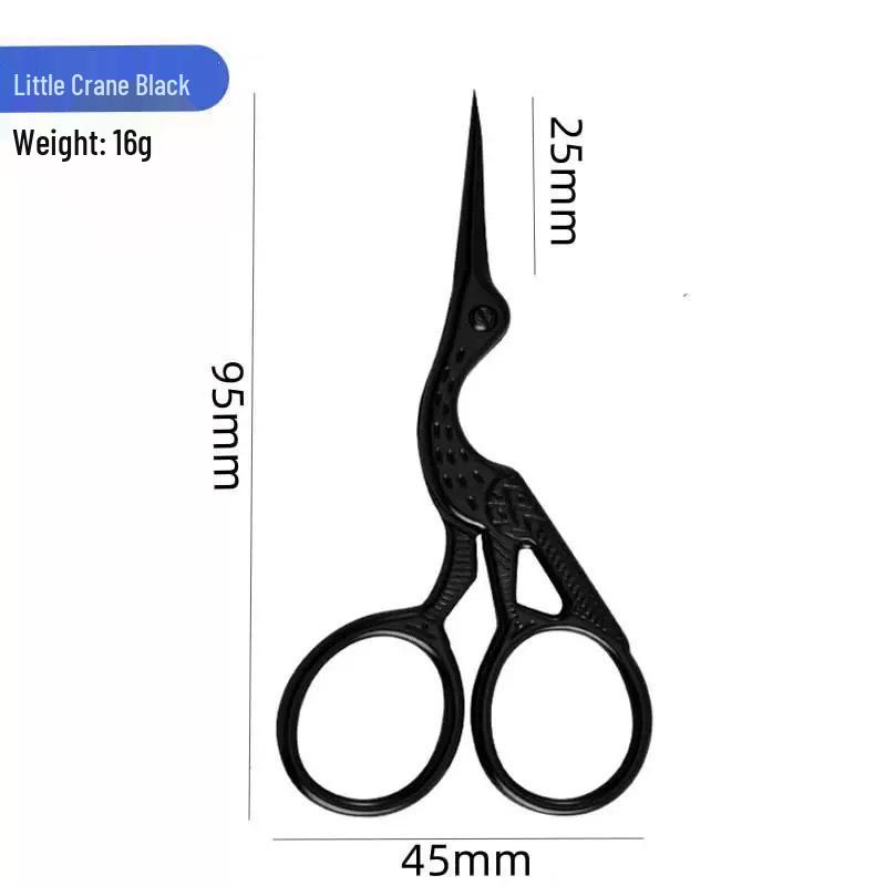 Vintage-Style DIY Embroidery & Tea Scissors - Ideal for Cross-stitch & Thread Cutting